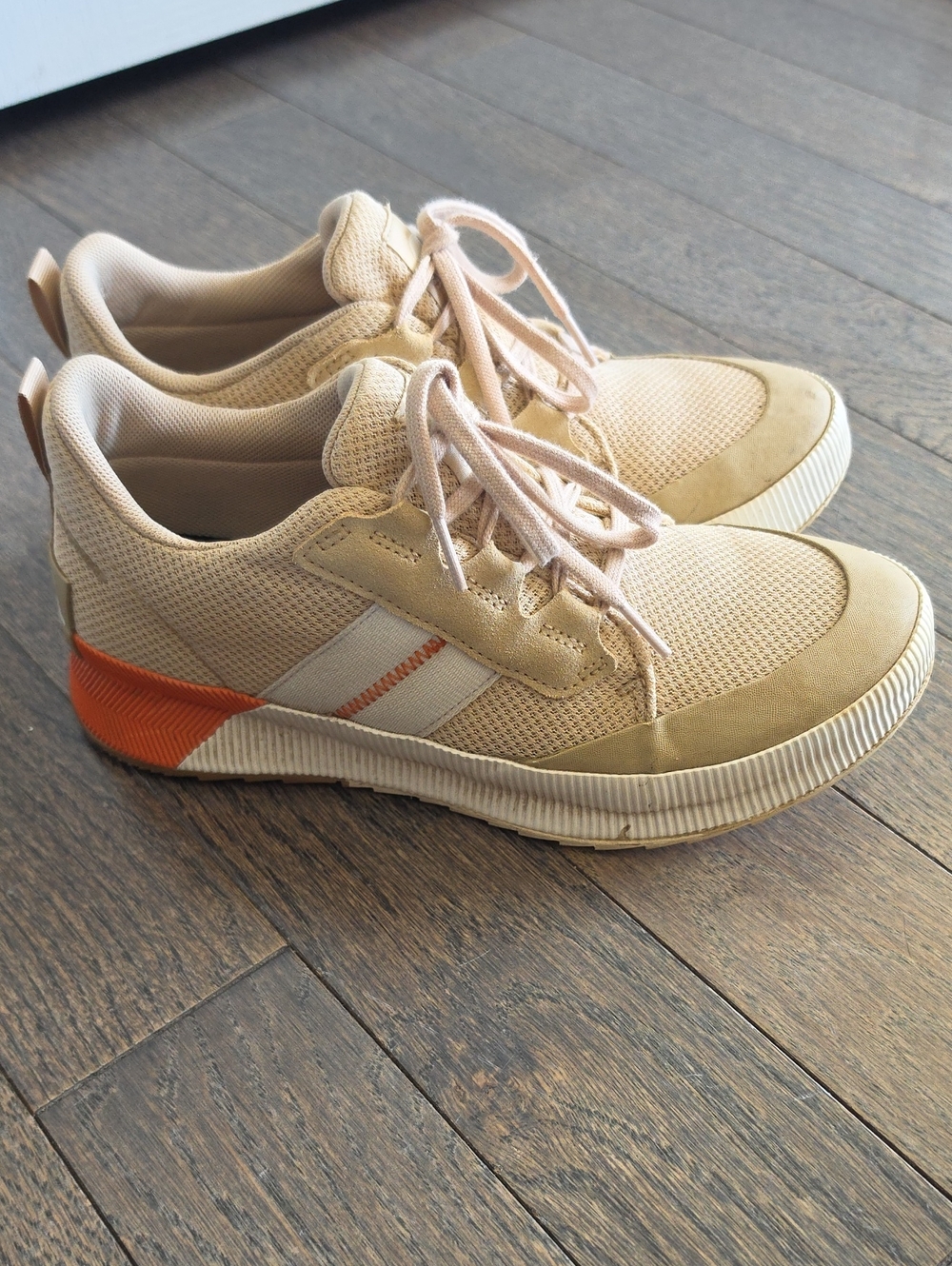 Sorel Weather Sneaker with Orange Accent